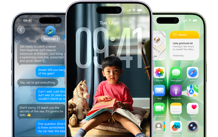 iPhone 17 running iOS