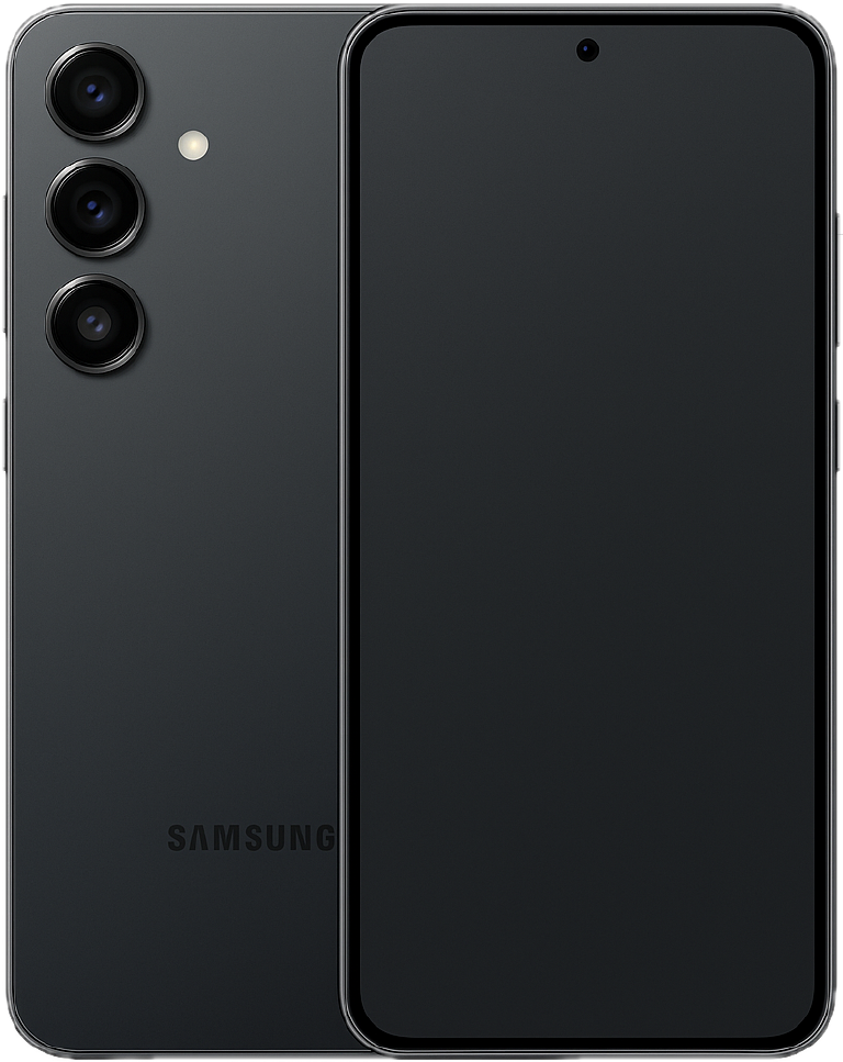 Samsung Galaxy S25 Ultra front and back